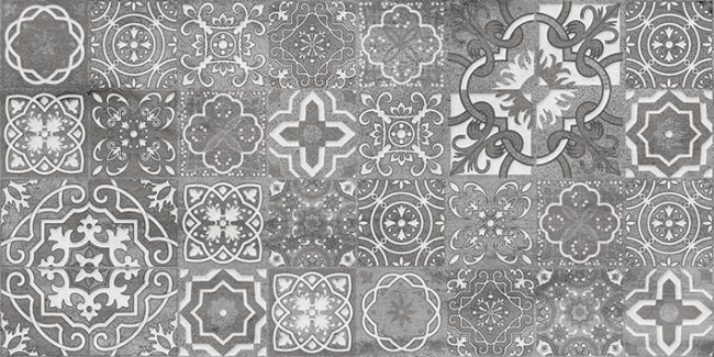Декор Laparet Concrete Vimp темно-серый 30x60