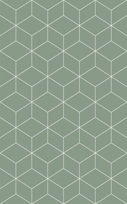 Плитка Веста зеленый низ 02 25x40