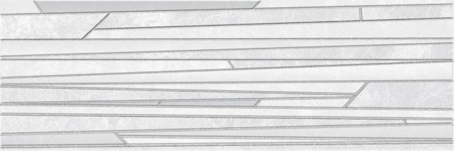 Декор Alcor Tresor белый 20x60 (9 мм)