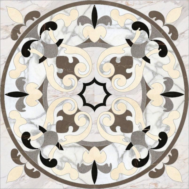 Панно Marble Trend напольное 120x120 Панно Marble Trend напольное 120x120