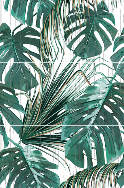 Панно Paradise S/3 (из 3-х плиток) 50x75