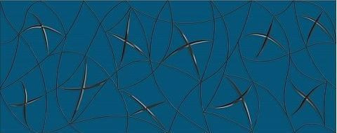 Декор Vela Indigo Stella 20,1x50,5
