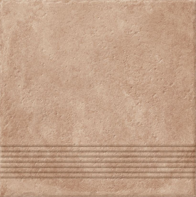 Ступень Carpet темно-бежевый рельеф 29,8x29,8