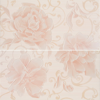 Панно Pion Crema (из 2-х плиток) 49,8x50