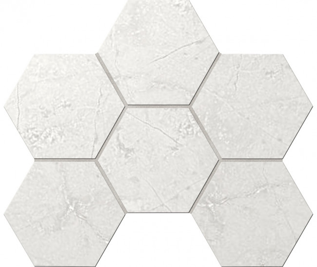 Мозаика Marmulla MA01 Hexagon Неполированный Мозаика Marmulla MA01 Hexagon Неполированный