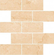Мозаика Marble Trend Crema marfil Матовая, прямоугольник Мозаика Marble Trend Crema marfil Матовая, прямоугольник