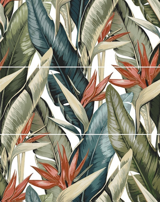 Панно Mango panno 01 (из 3-х плиток) 60x75 Панно Mango panno 01 (из 3-х плиток) 60x75
