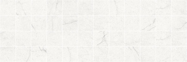 Декор Rock мозаичный белый 20x60