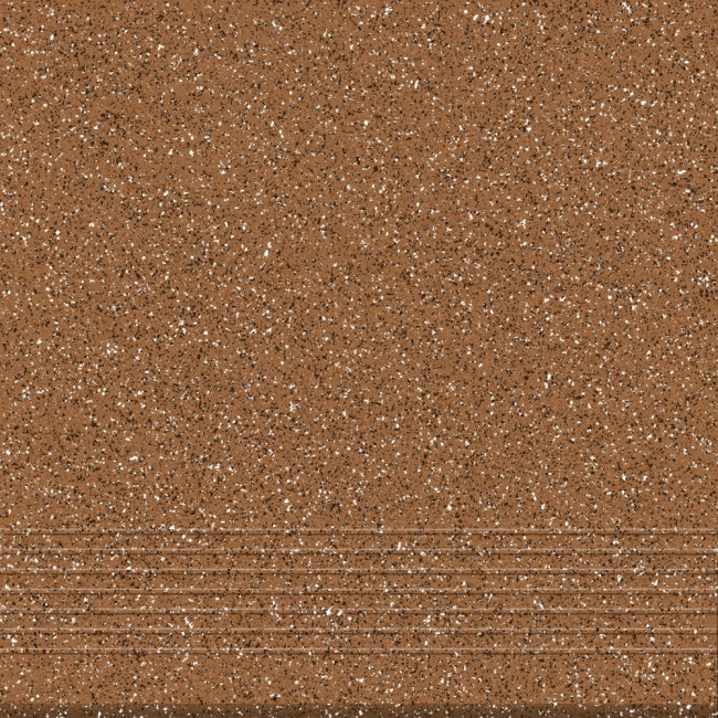 Ступень Milton коричневый рельеф 29,8x29,8
