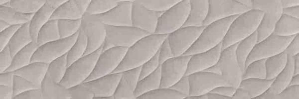 Плитка Haiku Рельеф серый 25x75