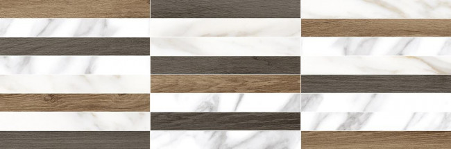 Декор Milos мозаичный микс 20x60 Декор Milos мозаичный микс 20x60