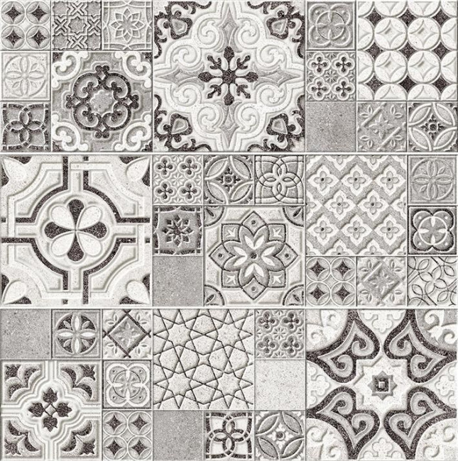 Панно Mason (из 3-х плиток) 60x60 Панно Mason (из 3-х плиток) 60x60