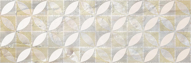 Декор Rich бежевый 25x75