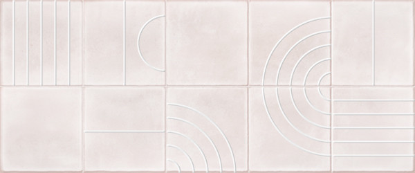 Декор Sweety pink decor 01 25x60