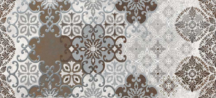 Декор Alrami многоцветный 20x44