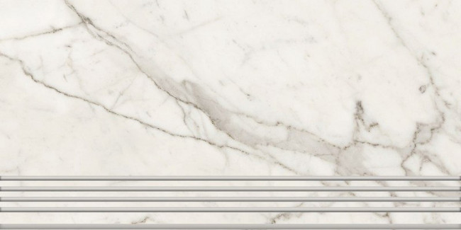 Ступень Marble Trend Carrara матовый 29,4x60