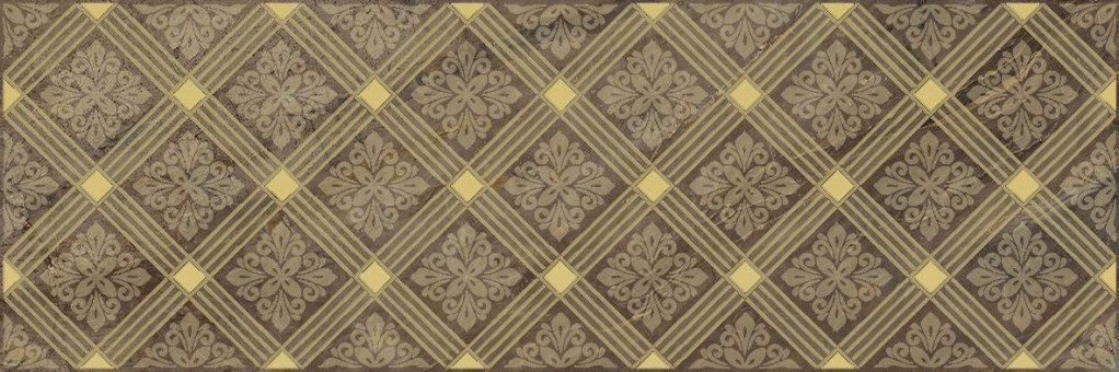 Декор Royal коричневый 20x60