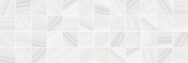 Декор Agat мозаичный светлый 20x60