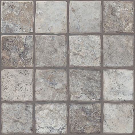Керамогранит Карфаген 2 серый 40x40