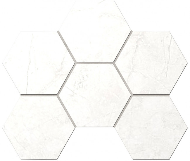 Мозаика Marmulla MA00 Hexagon Неполированный Мозаика Marmulla MA00 Hexagon Неполированный