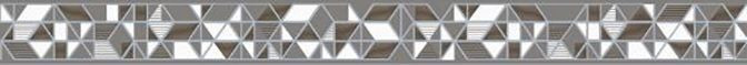 Бордюр Polaris напольный серый 5x59,8