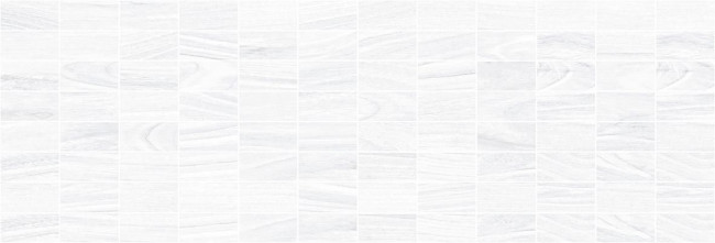 Декор Zen мозаичный белый 20x60