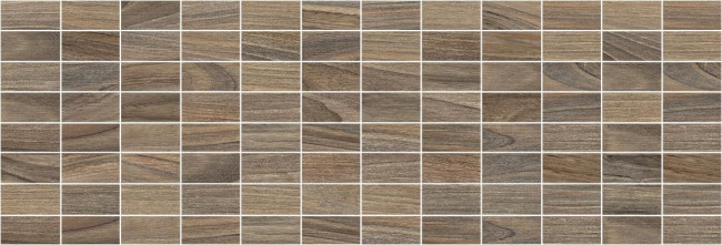 Декор Zen мозаичный коричневый 20x60